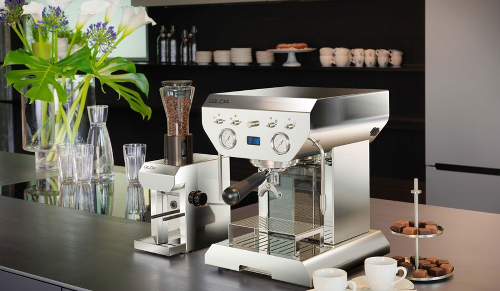 Coffee machines by GILDA are high-quality  for the perfect coffee.