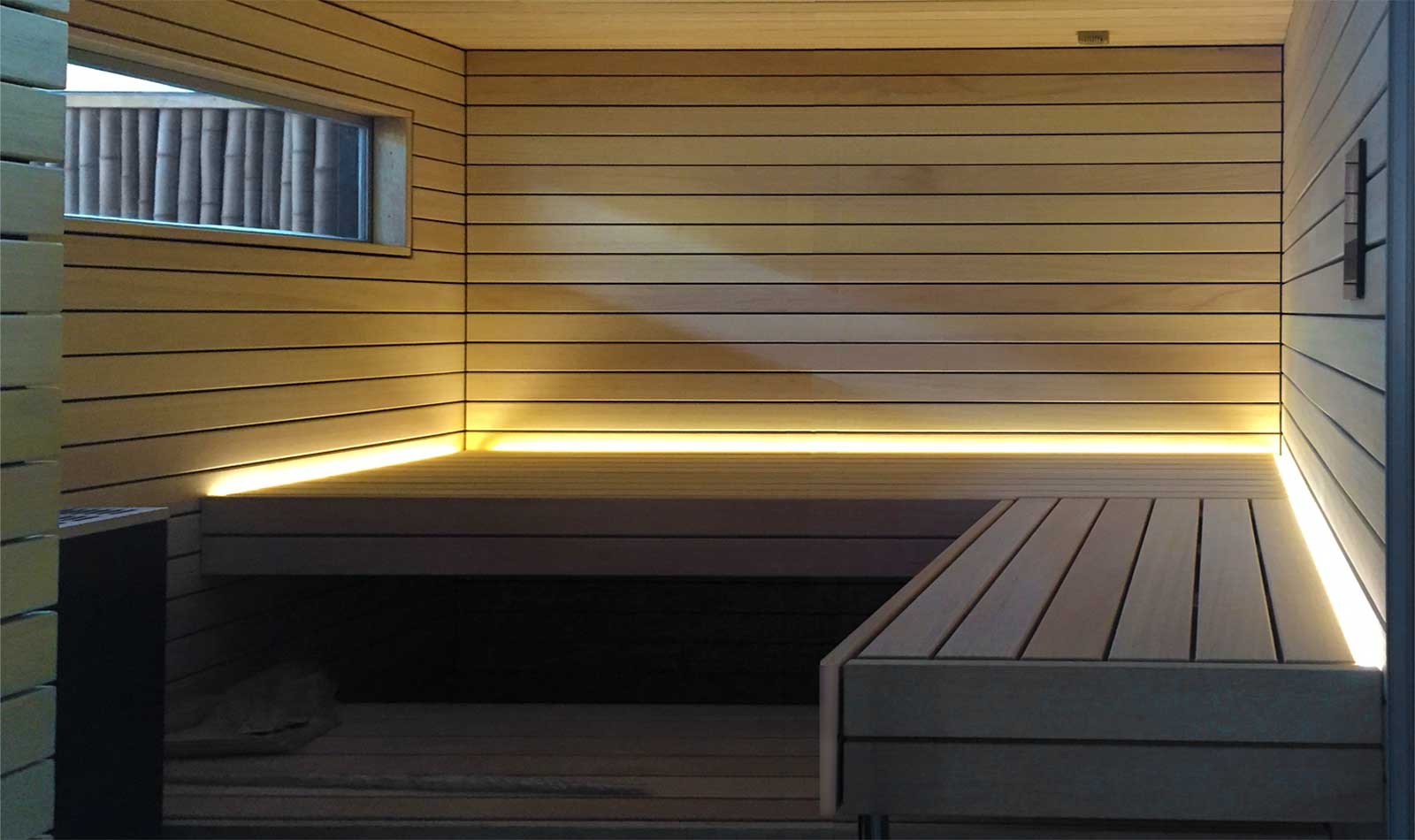 Gartenhaus mit Sauna von Glovital AG