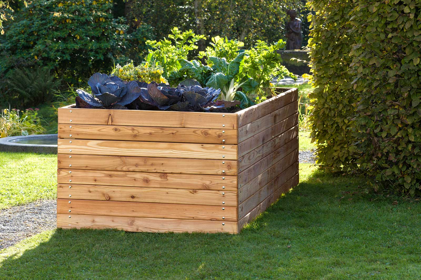 Raised beds by Sager for terrace or balcony, Swiss Made